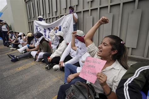 Guatemalans protest interference by court, prosecutors in August’s second-round election